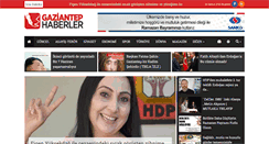 Desktop Screenshot of gaziantephaberler.com